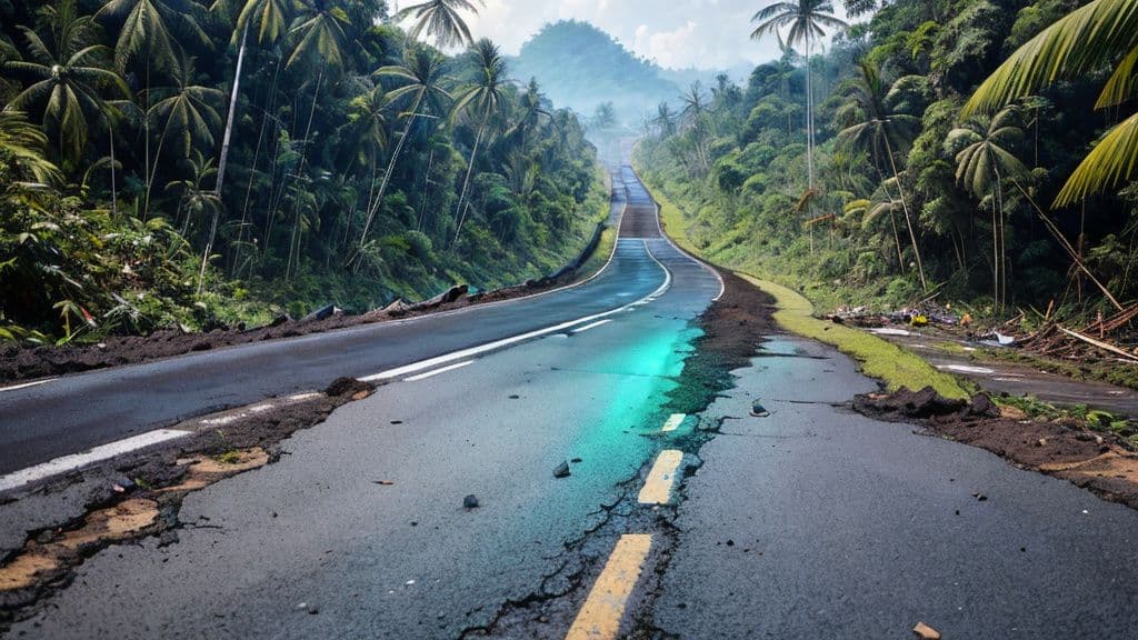 Ministry of Public Works Works to Restore Access to Flood-Hit Sibolga