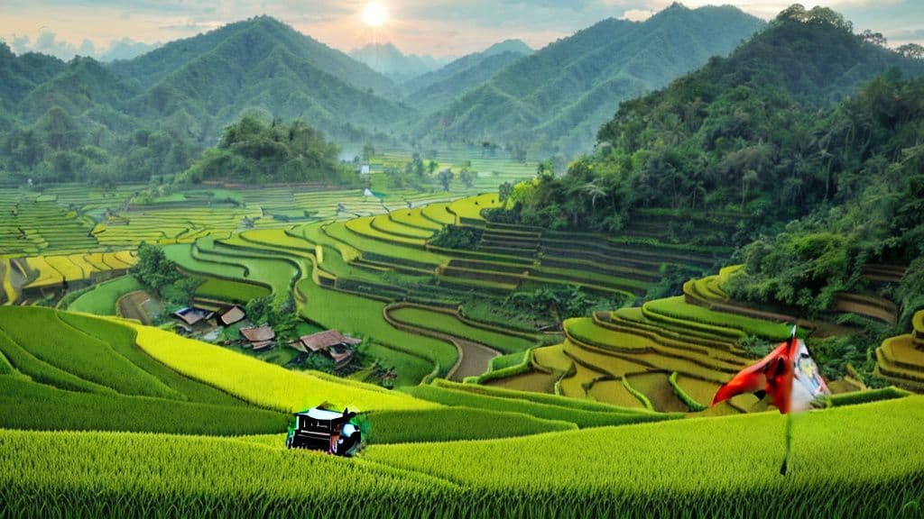 Indonesian Government to Rebuild 33,000 Hectares of Flood-Damaged Rice Fields in North Sumatra