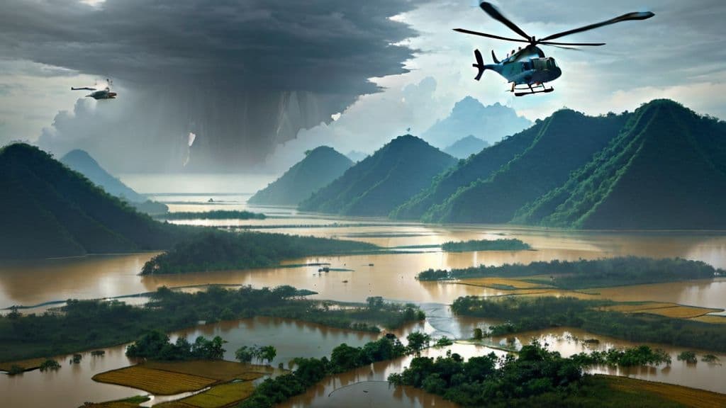 Indonesia Boosts Rice Supply to Flood Victims in Sumatra