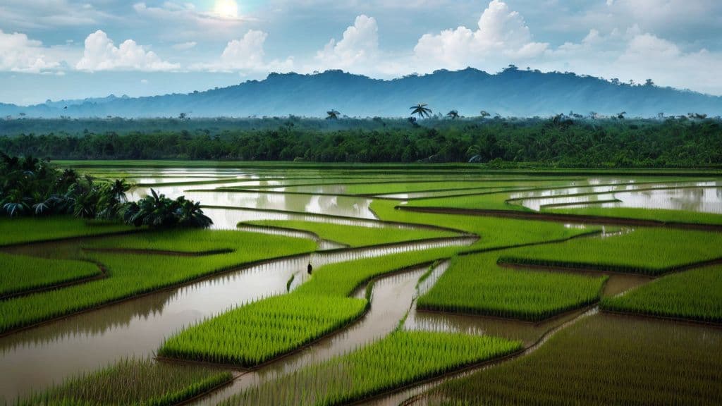 Indonesian Agriculture Minister Asserts Floods Won't Impact Rice Production