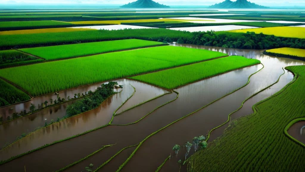 27,000 Hectares of Rice Fields Flooded in North Sumatra and Aceh