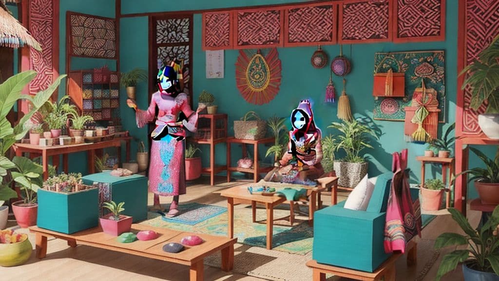 Indonesian Artist Turns Hobby into Lucrative Business with Hand-Painted Bags