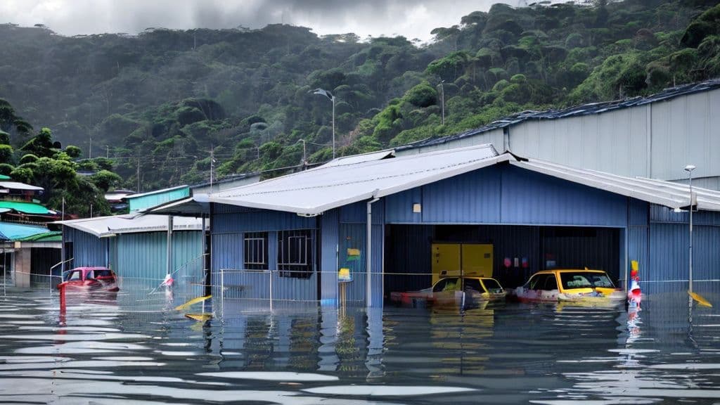 Indonesia's Transportation Infrastructure Repurposed as Shelters Amid Natural Disasters