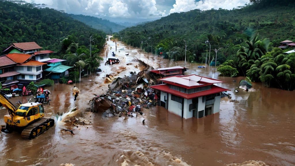 Indonesia's Public Works Ministry Deploys Heavy Machinery to Handle Natural Disasters in Aceh and North Sumatra