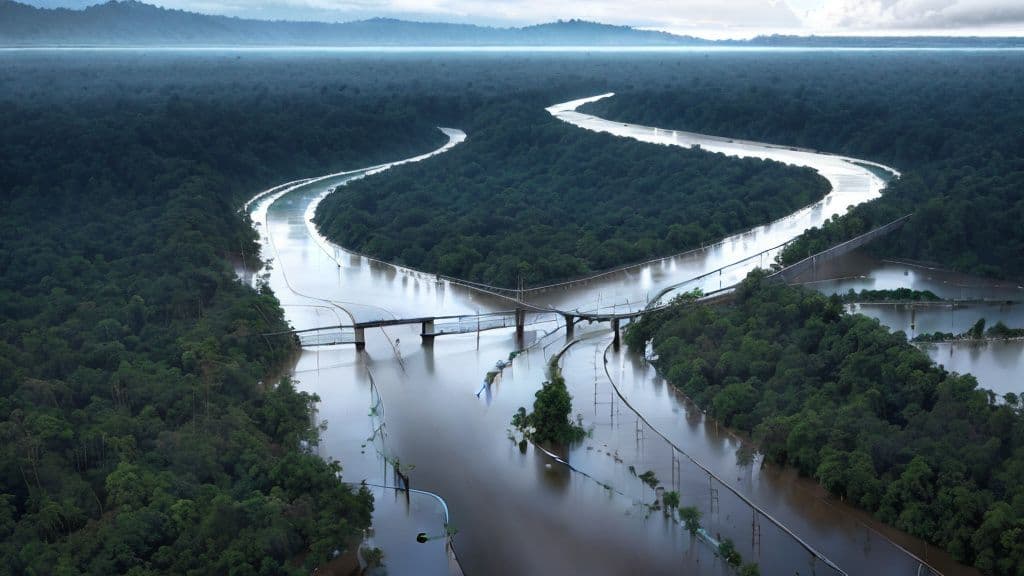 Flooding Hinders Heavy Equipment Mobilization to Tarutung-Sipirok Road