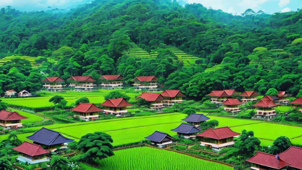 Indonesia Builds 16,770 Red and White Village Cooperatives Across the Country