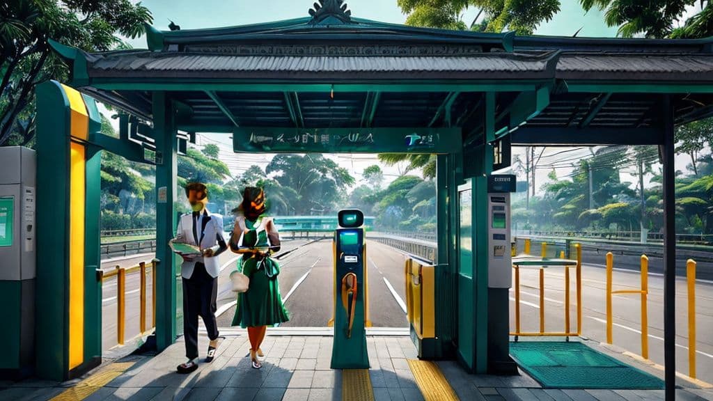 Mandiri's QRIS Tap Now Available on Jabodebek Commuter & LRT Services