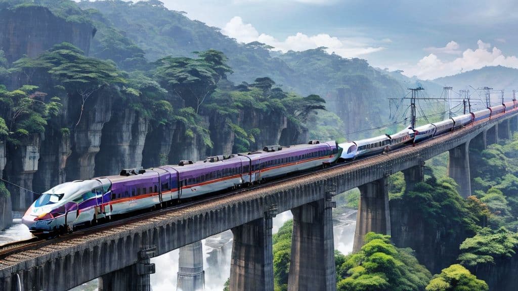 Indonesia Plans Debt Restructuring Talks with China for High-Speed Rail Project