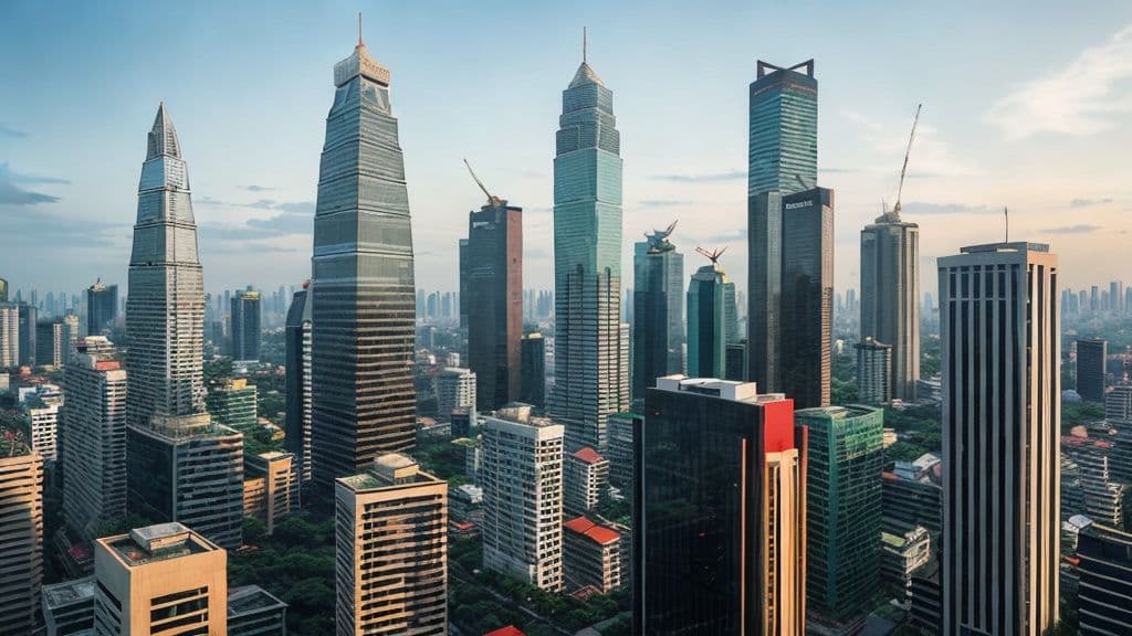 Indonesian Bank Stocks Show Mixed Performance Amid Market Gains