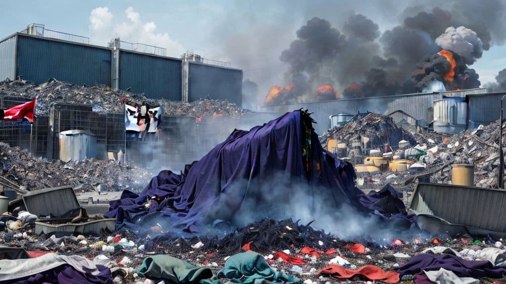 Indonesia Burns $7.5M Worth of Imported Used Clothing