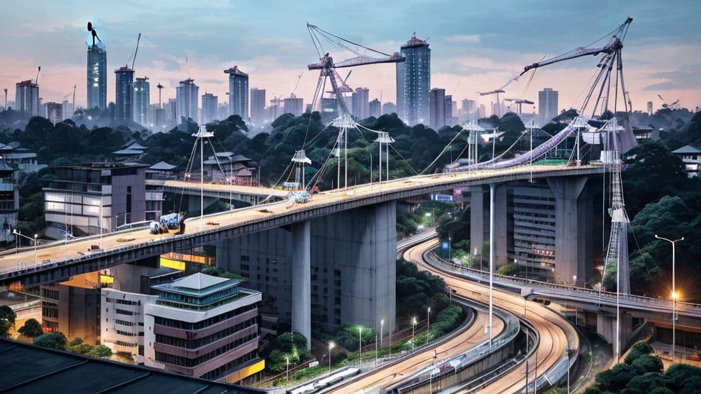 Nurtanio Flyover Construction Reaches 65% Completion, Targeting Year-End Finish