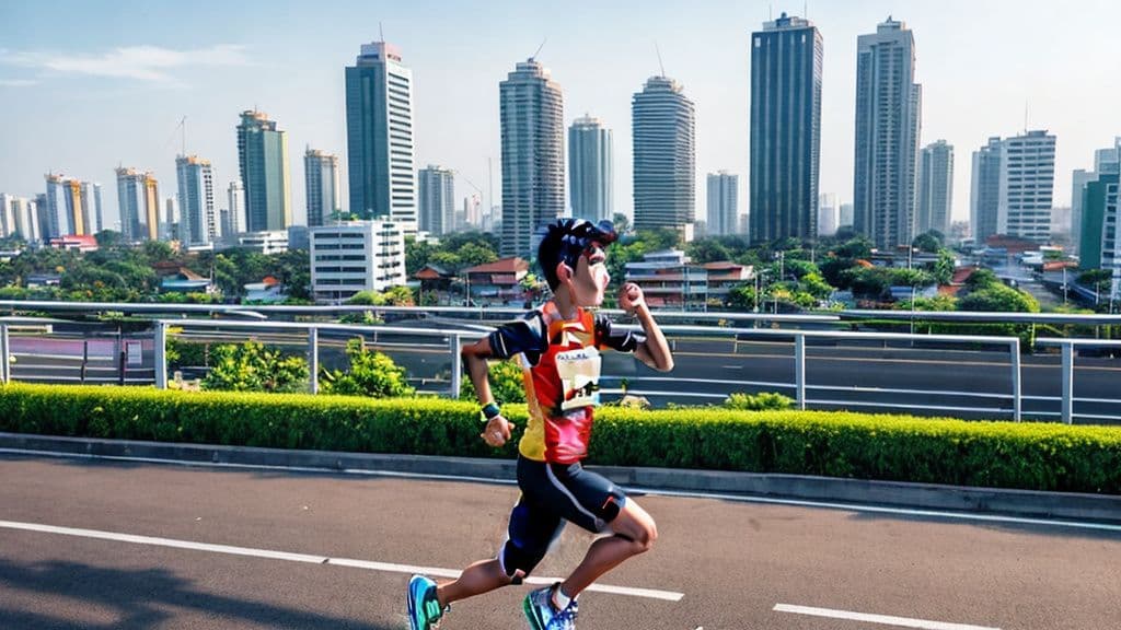 Bank BJB Promotes Savings through Tangerang 10K Running Event