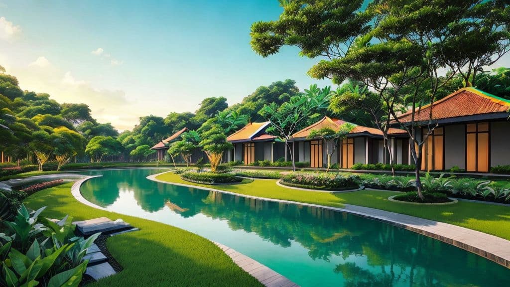 Vasanta and Mitsubishi's Subsidiary Hand Over Laguna Cluster at Shila at Sawangan