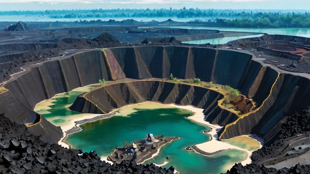 Indonesian Gov't Cracks Down on Illegal Coal Mining, Seizes 1,430 Tons