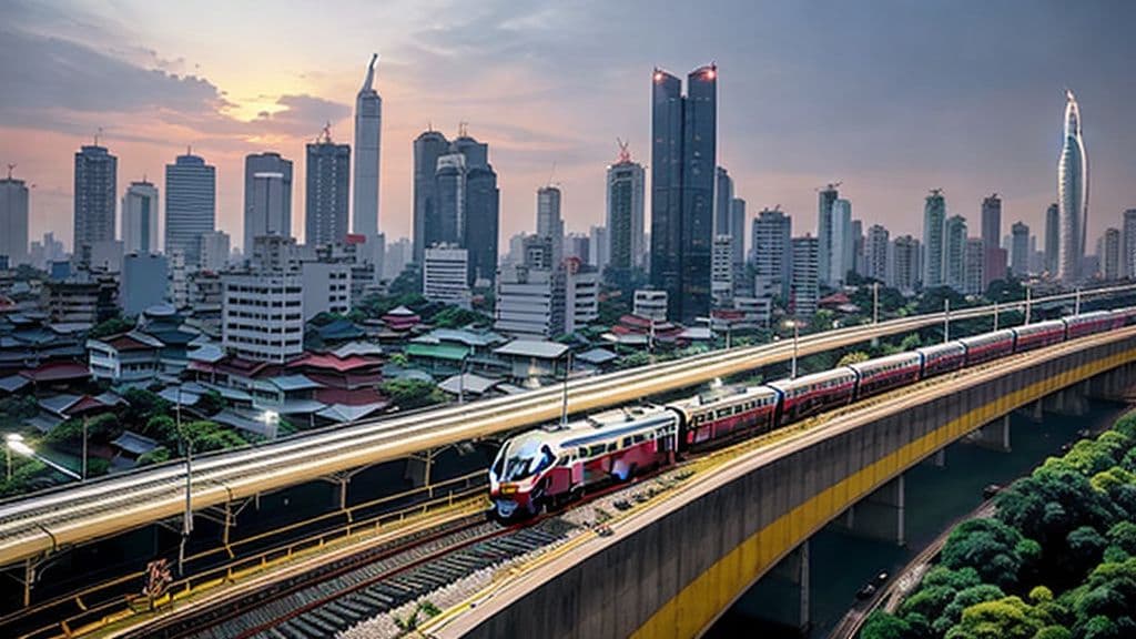 KAI Commuter Launches New KRL Trains Produced by INKA on Bogor Route