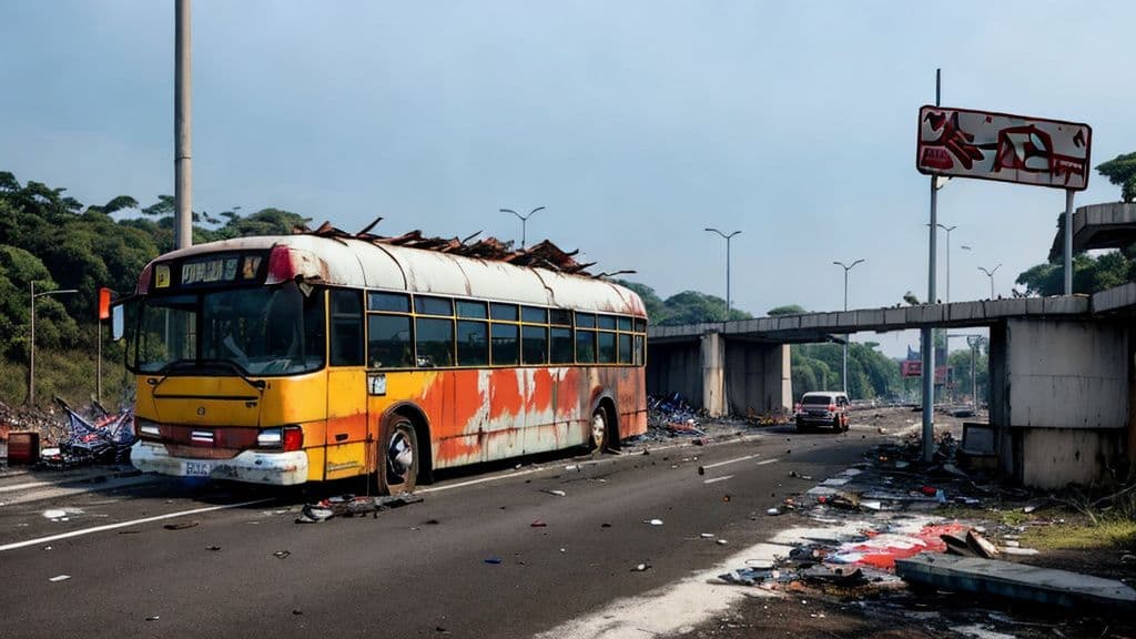 Cahaya Trans Bus Accident in Semarang Toll Road Claims 16 Lives