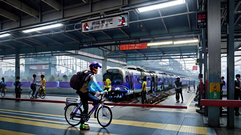 Police Capture Bicycle Thief at Tanah Abang Station
