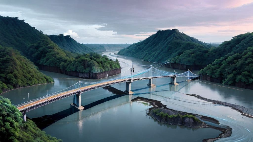 Emergency Bridge in Aceh Fully Operational After Flood Damage