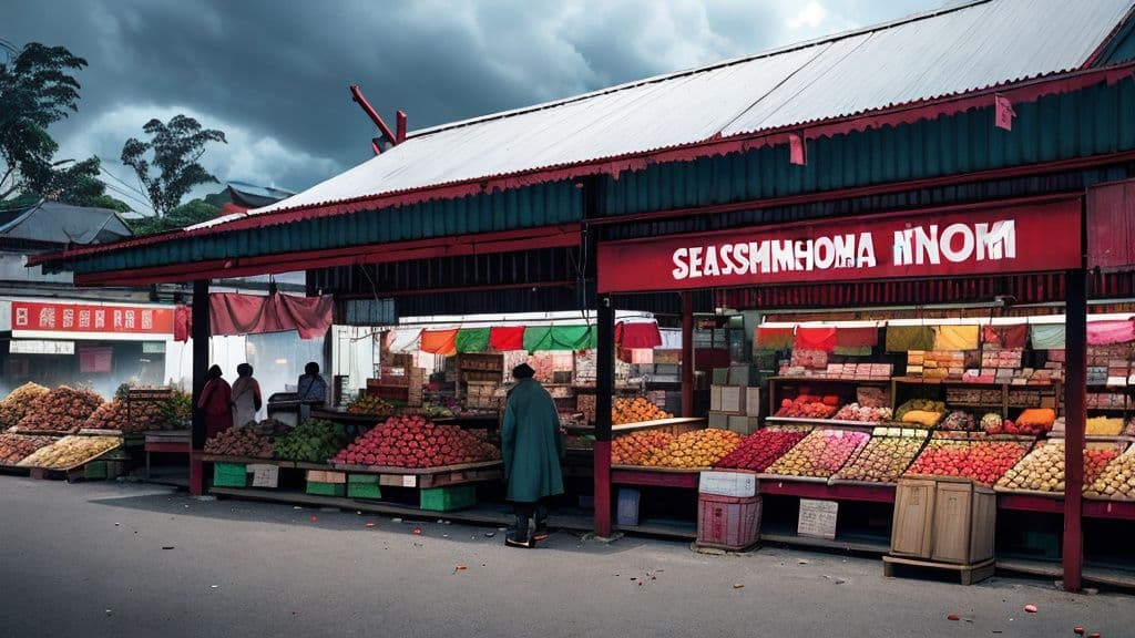 Asemka Market Traders Struggle as New Year Sales Slump