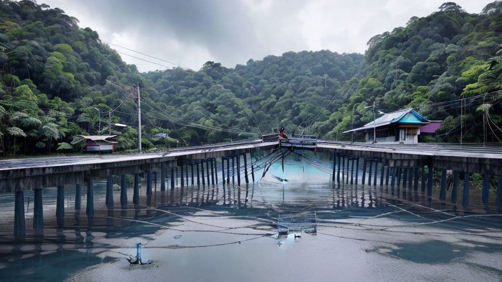 Indonesian Military Chief Reveals Sabotage of Bailey Bridge in Flood-Affected Area