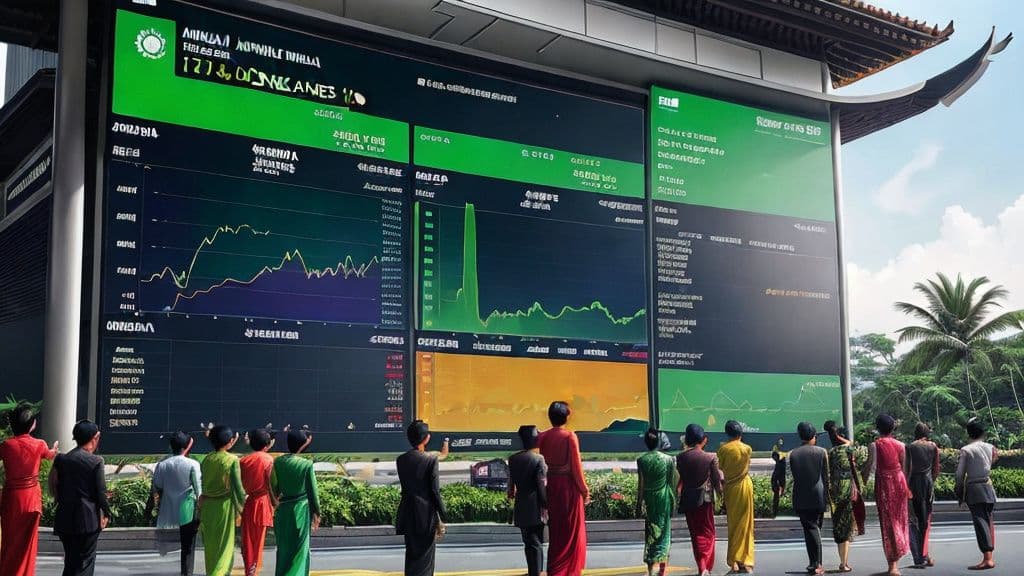 Indonesian Stock Market Rises to 8,644 as CUAN Plans Mining Acquisition and TOBA Announces Buyback