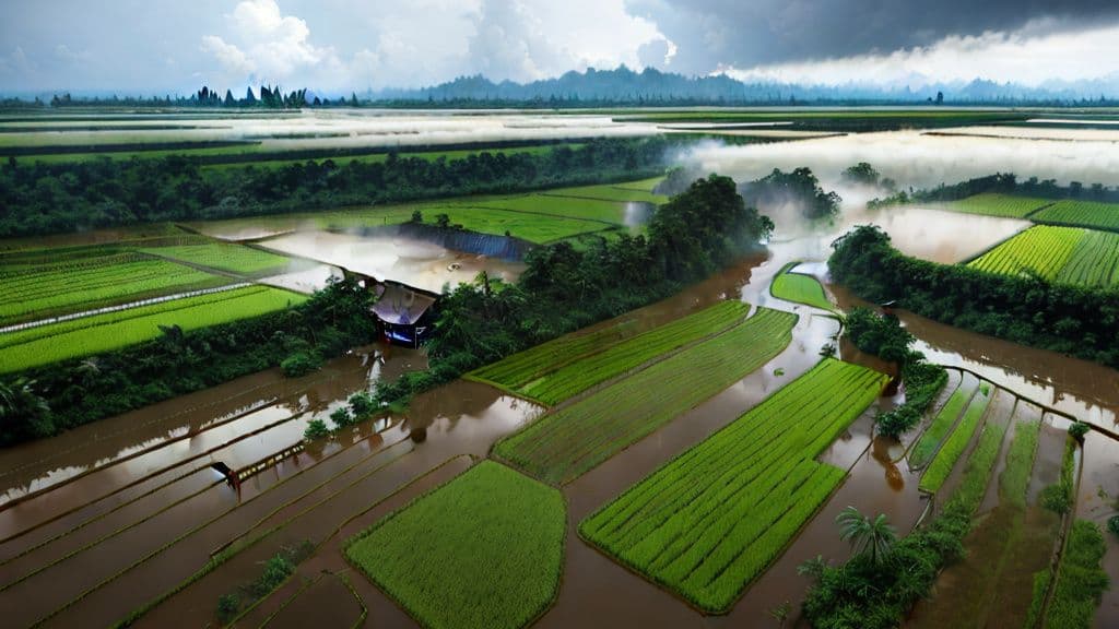 216 Villages and 8,000 Hectares of Rice Fields Buried Under Mud After Flash Floods in Aceh Tamiang