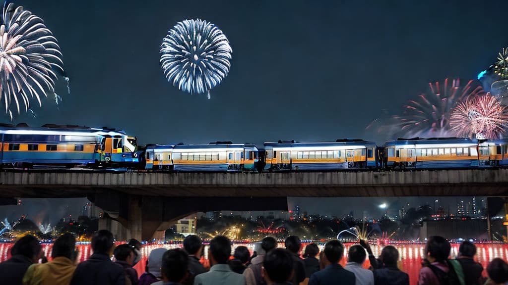 LRT Jakarta Extends Operating Hours to 2 AM on New Year's Eve