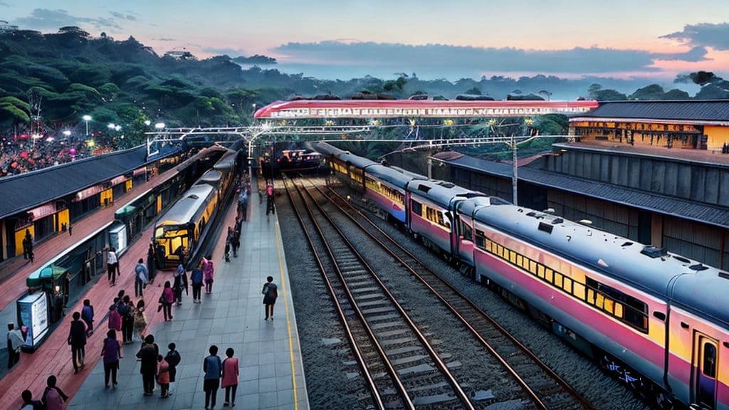 KA Jarak Jauh Berhenti di Jatinegara Saat Pergantian Tahun