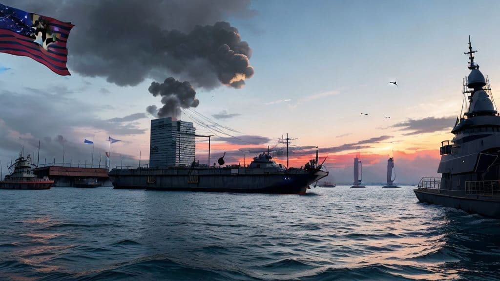 US Launches Military Strike on Venezuelan Dock