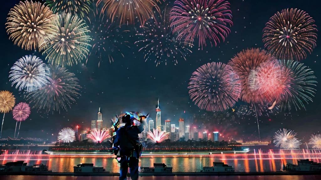 North Korean Leader Kim Jong Un Attends New Year Celebration, Calls for Unity