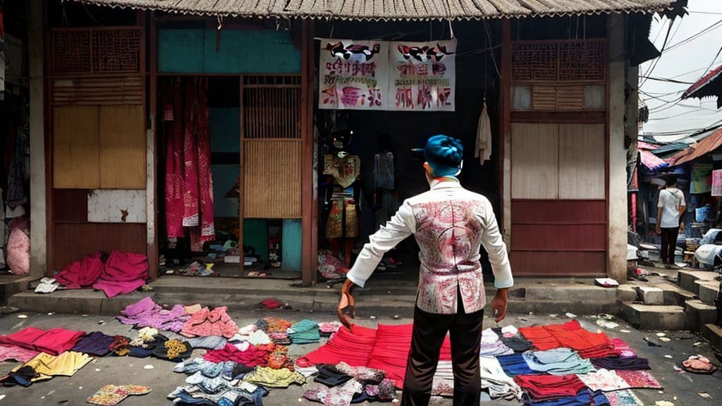 Street Tailors in Jakarta Struggle as Income Drops Amid Rising Competition