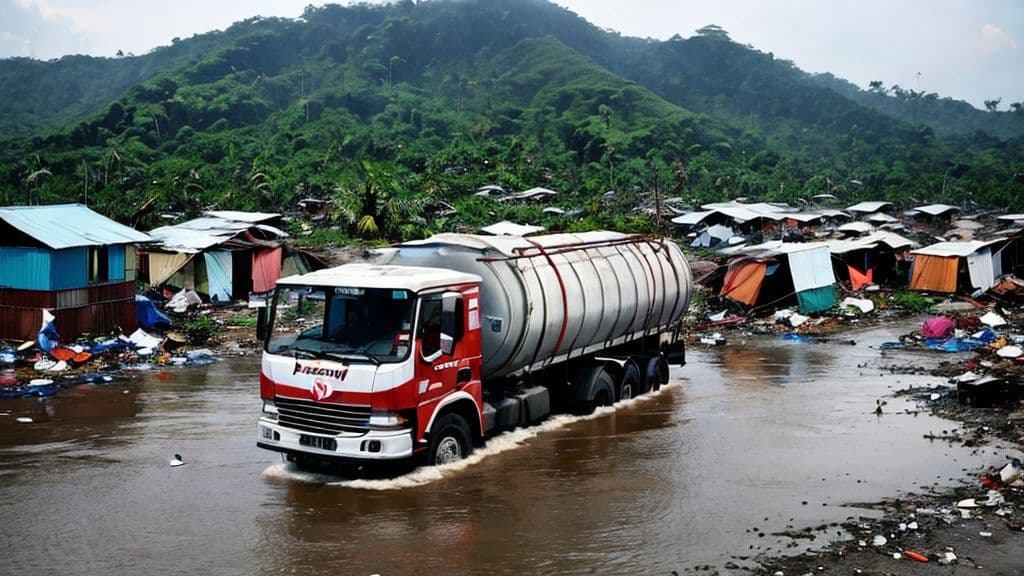 Pertamina and Partners Provide Clean Water Access to Aceh Disaster Victims