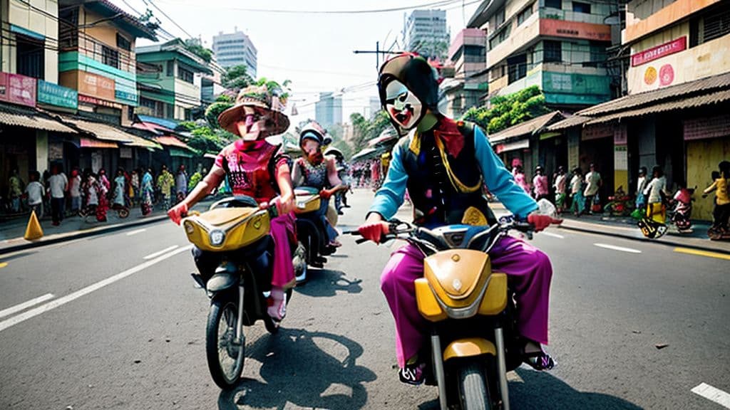 Jakarta's Odong-odong: Unlikely Source of Income for Local Residents