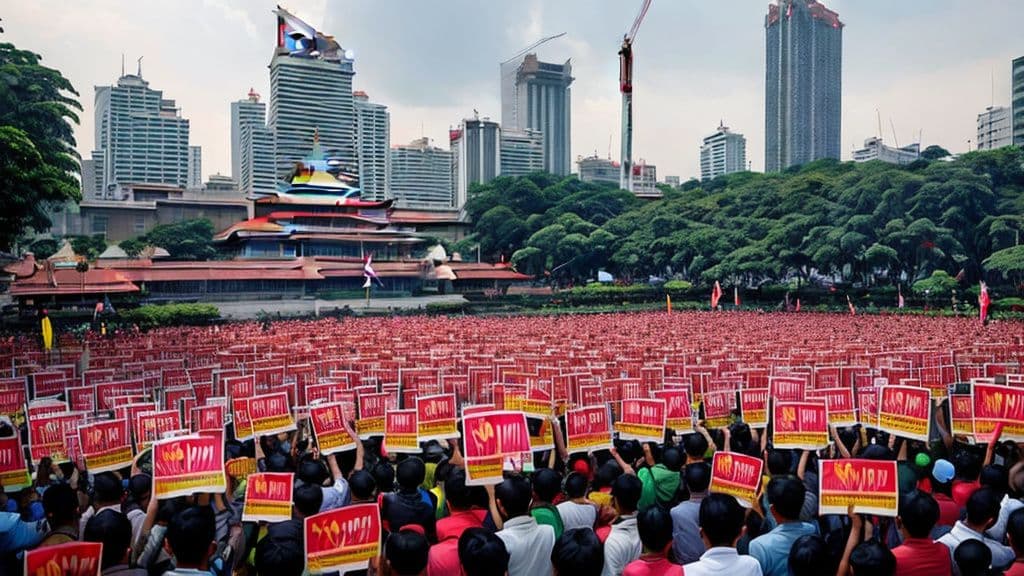 Indonesian Workers Plan Protest at Parliament Over Minimum Wage Concerns