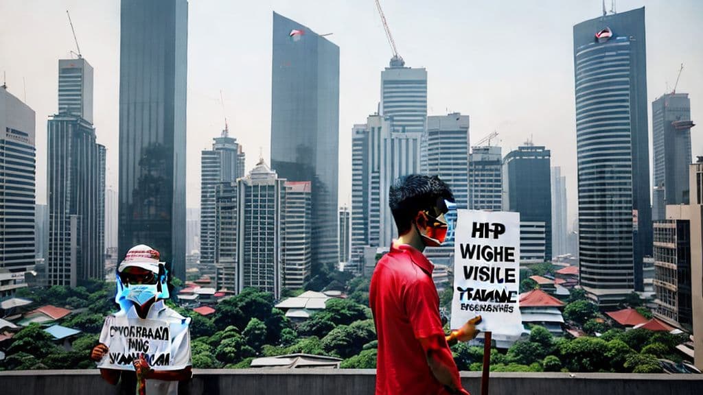 Indonesian Workers Demand Higher Minimum Wage for Jakarta