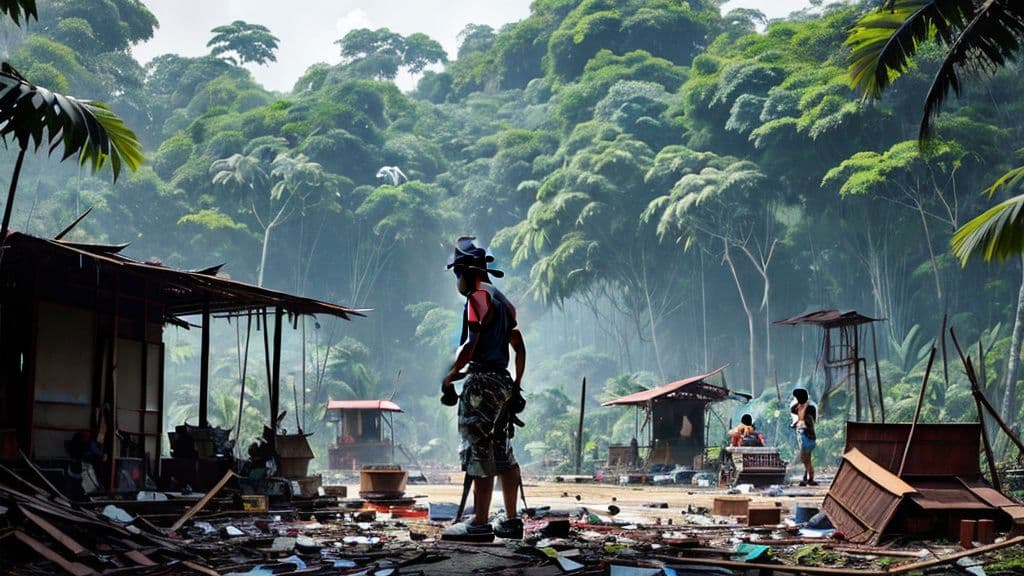 OIKN Cracks Down on Illegal Scrap Metal and Tuak Stalls in Nusantara Capital